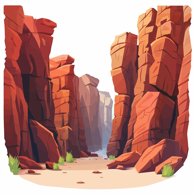 Canyon vector