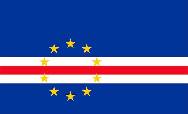 Cape verde Flag Design