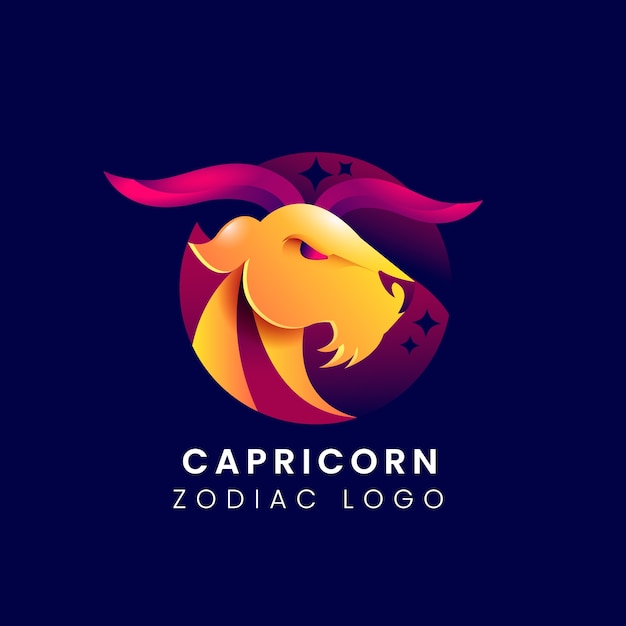 Capricorn logo template