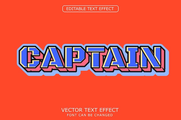 Captain Text Effect