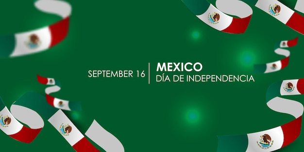 Caption Mexican Independence Day September 16 Vector illustration