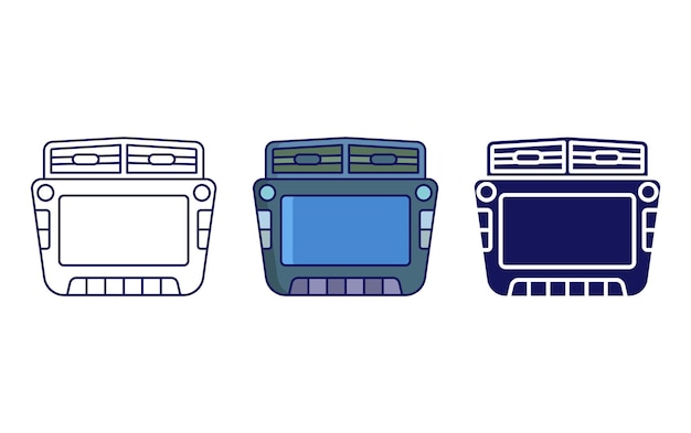 Car Audio vector icon