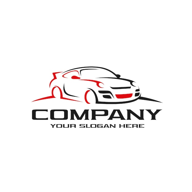 Car automotive logo template vector illustration