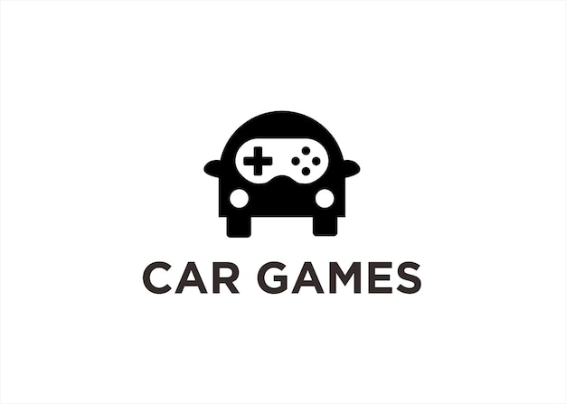 car controller logo design vector illustration