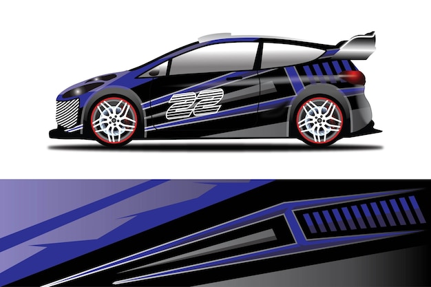 Car Decal Wrap  Design Vector