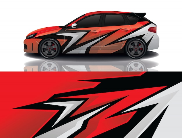 car decal wrap design