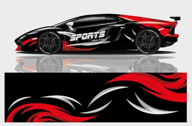 car decal wrap design