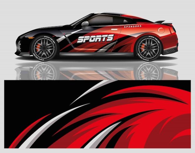 car decal wrap design