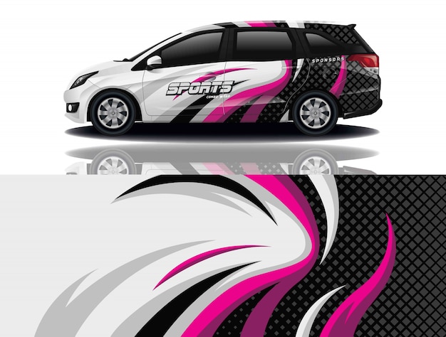 car decal wrap design