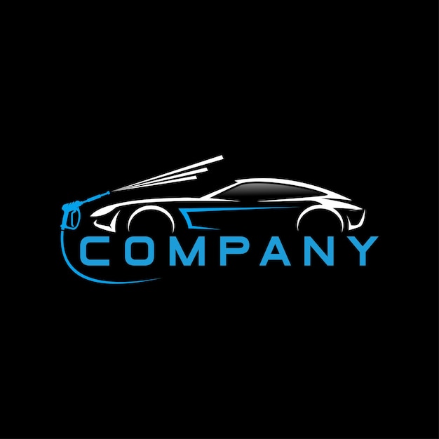 Car detailing logo template automotive logo