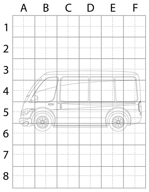 Car Drawing Page, Car Drawing Page for Book, Car drawing page for kids, Car Black and White, Car Vec