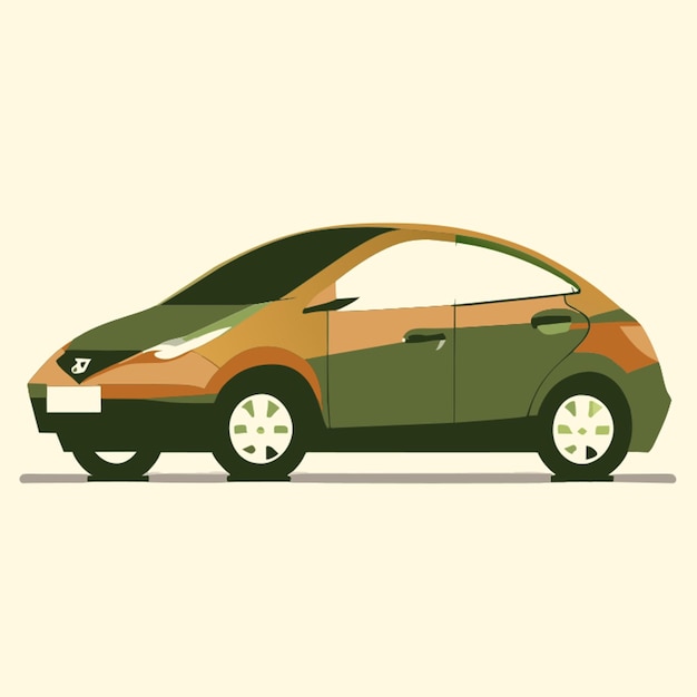 car hatchback vector illustration