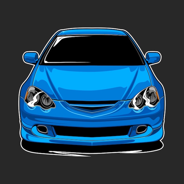 car   illustration for conceptual design