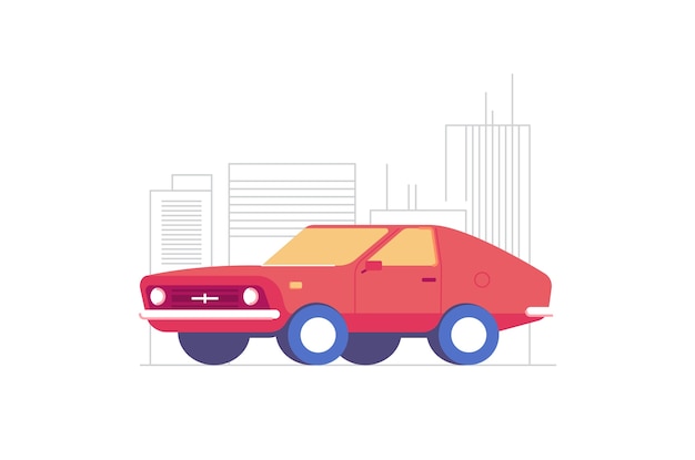 Car illustration