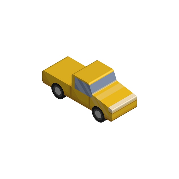 Vector car isometric vector icon