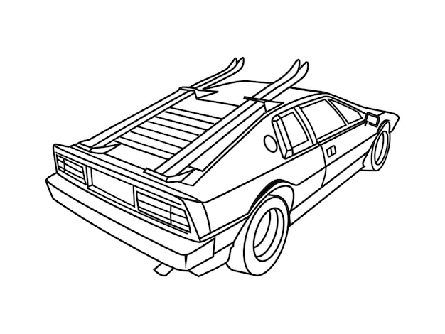 Car lineart