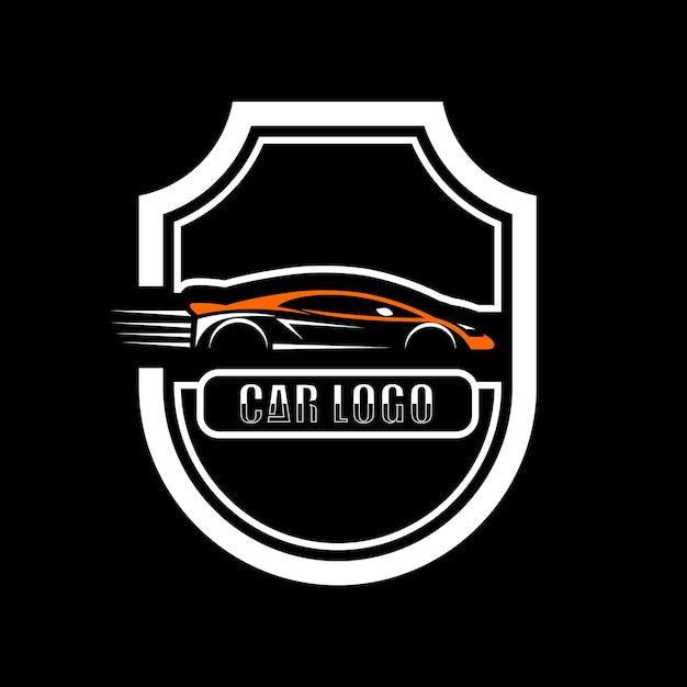 Vector car logo icon motor vehicle symbol vector illustration