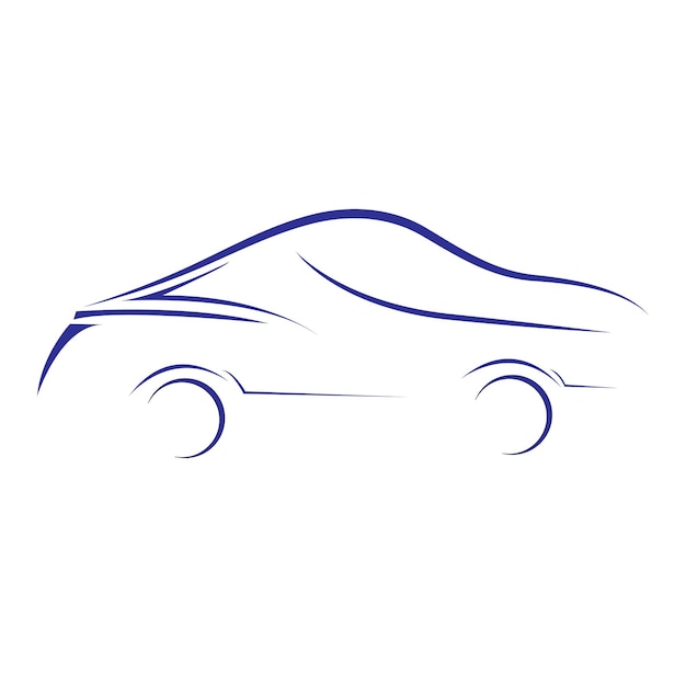 Car logo stock illustration design