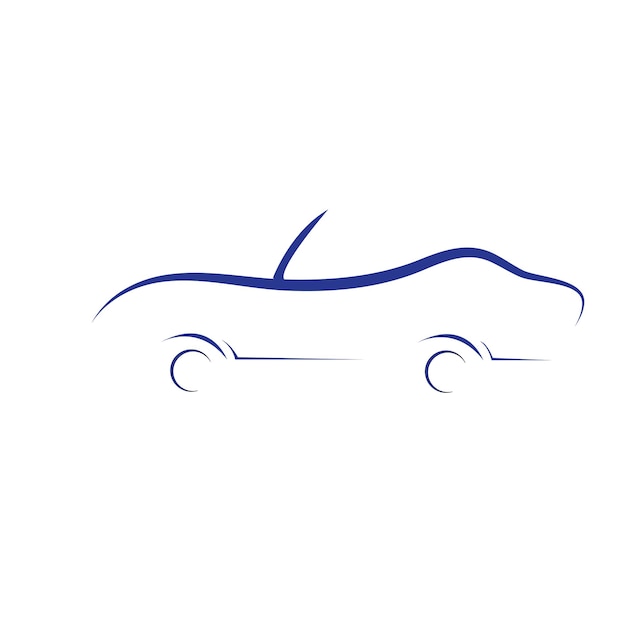 Car logo stock illustration design