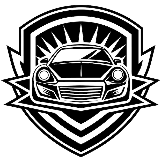 Vector car logo vector design