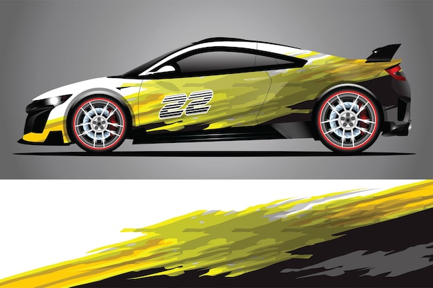 Car print Wrap Design