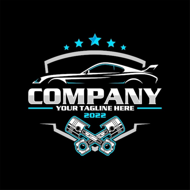 Car repair logo template Car repairing