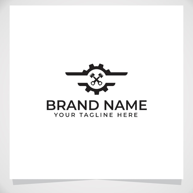 Car service repair logo template