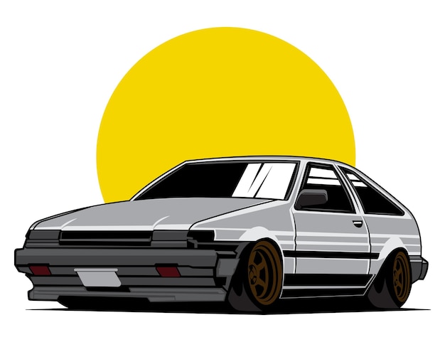 Car vector graphic illustration design ideas