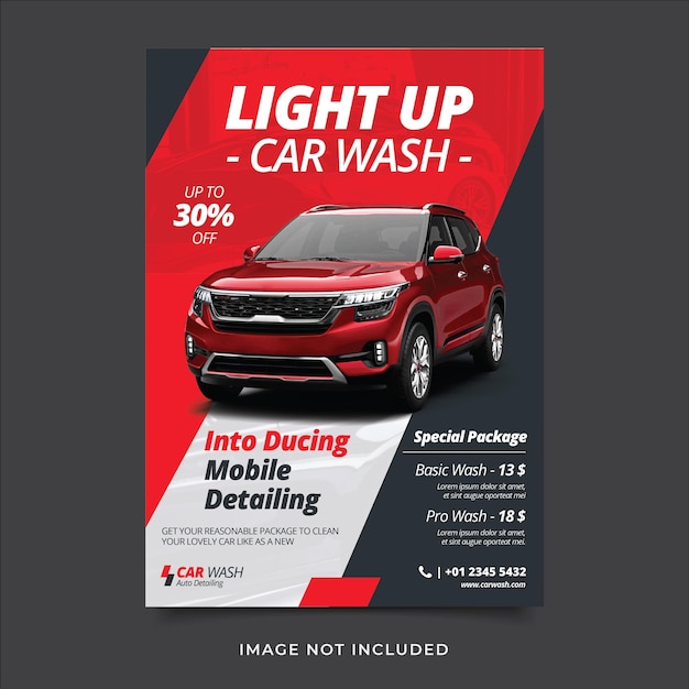 Car Wash Flyer