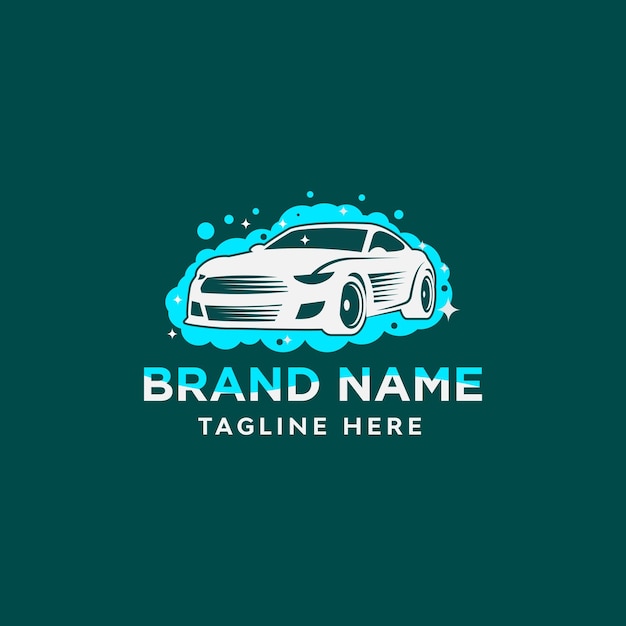 Vector car wash logo 2