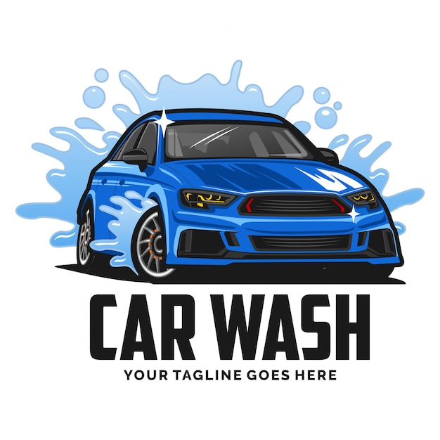 car wash logo design inspiration