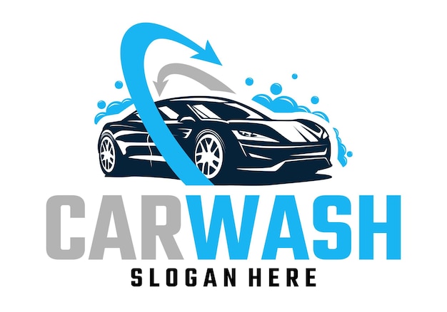 Car wash logo template