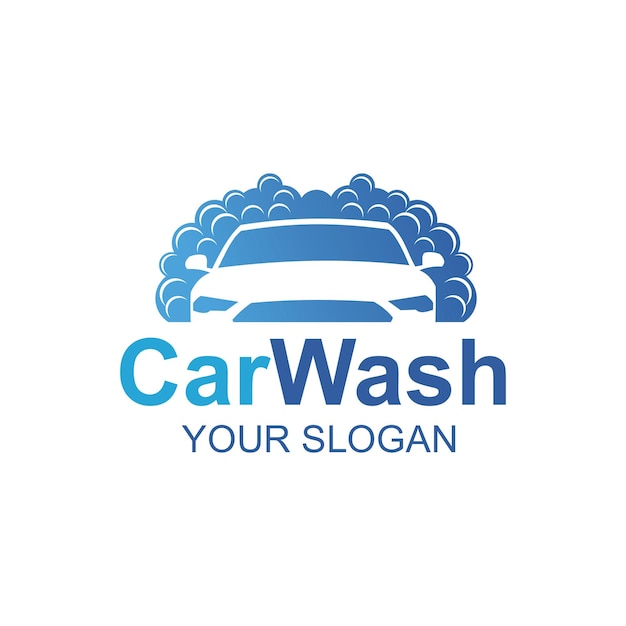 Car wash logo template