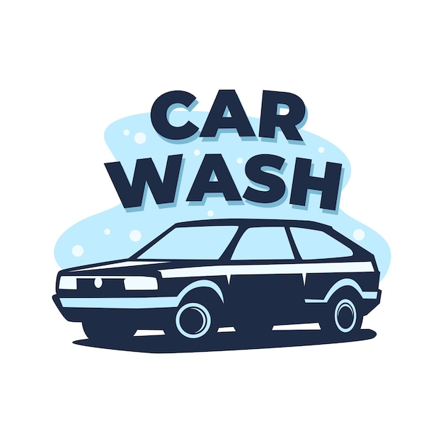 Car wash logo