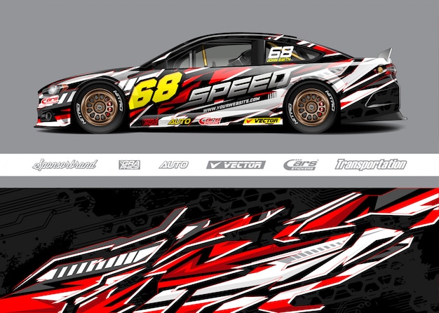 Car wrap decal designs