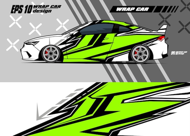 Car wrap decal designs