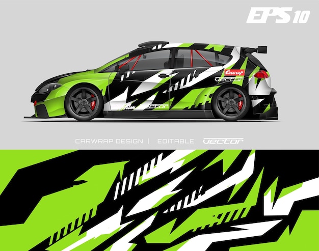 Car wrap design modern racing background design for vehicle wrap racing car rally etc