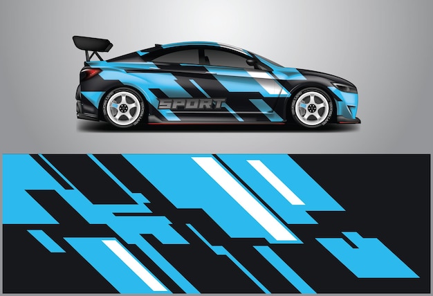 Car Wrap Design Vector