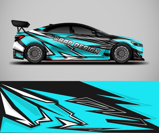 Car Wrap Design Vector