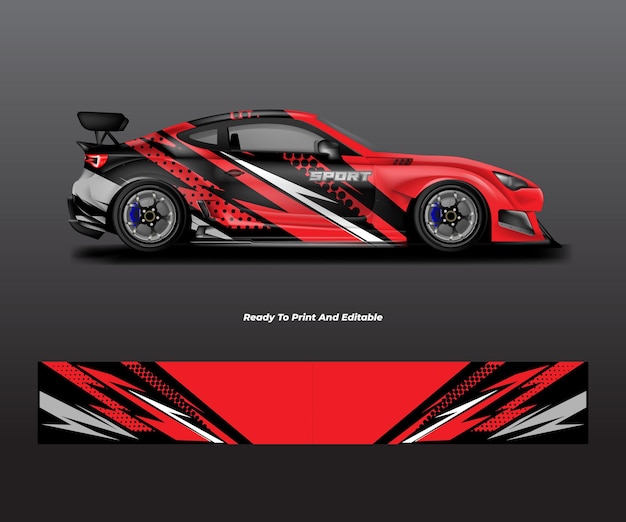 Car Wrap Vector Design