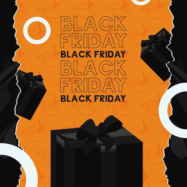 Card of black friday