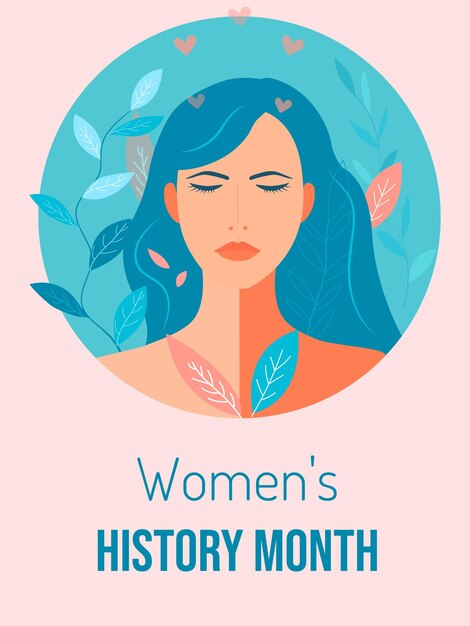 card for international women's day women's history month