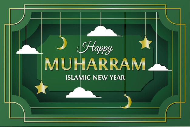 card of islamic new year muharram