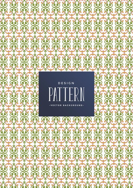 Vector a card with a pattern that says quot patterns quot on it