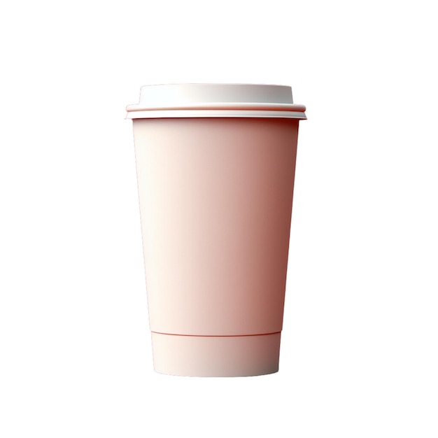 cardboard coffee cup vector design