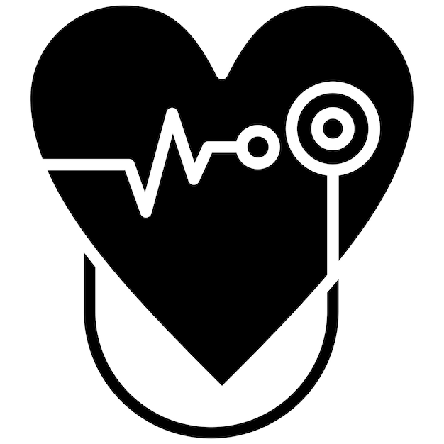 Cardiology Vector Illustration Style