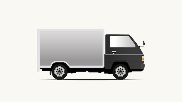 Cargo Box transportation vector illustration