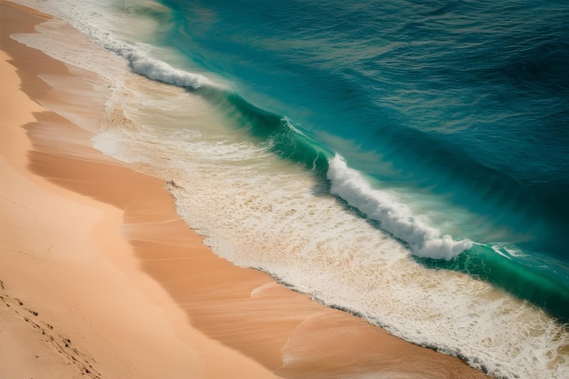 Caribbean white sand beach turquoise sea color