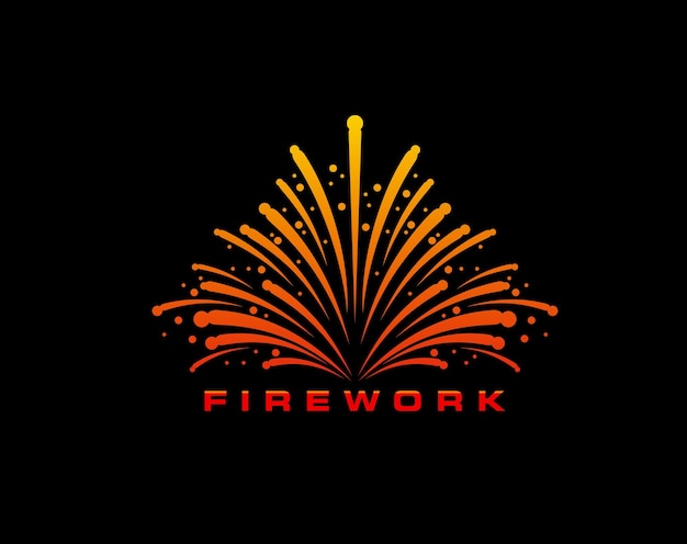 Carnival firework icon event confetti birthday