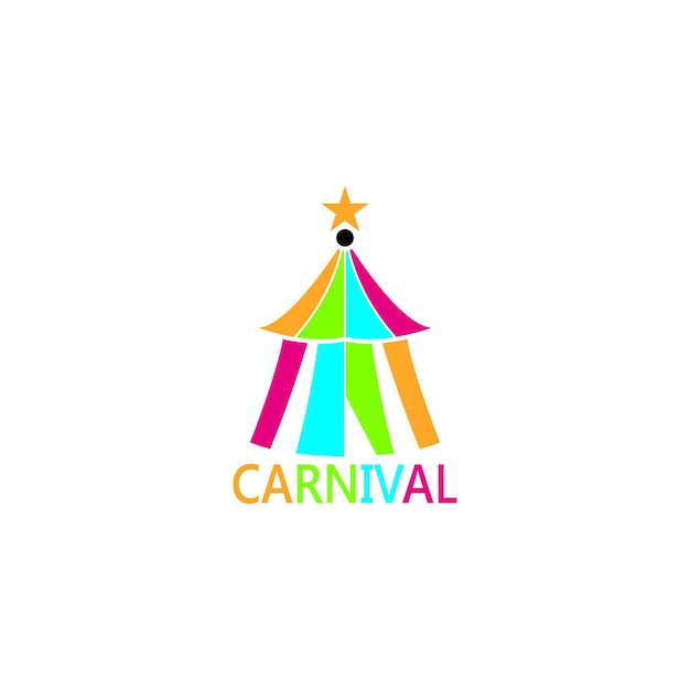 Carnival icon and symbol vector template